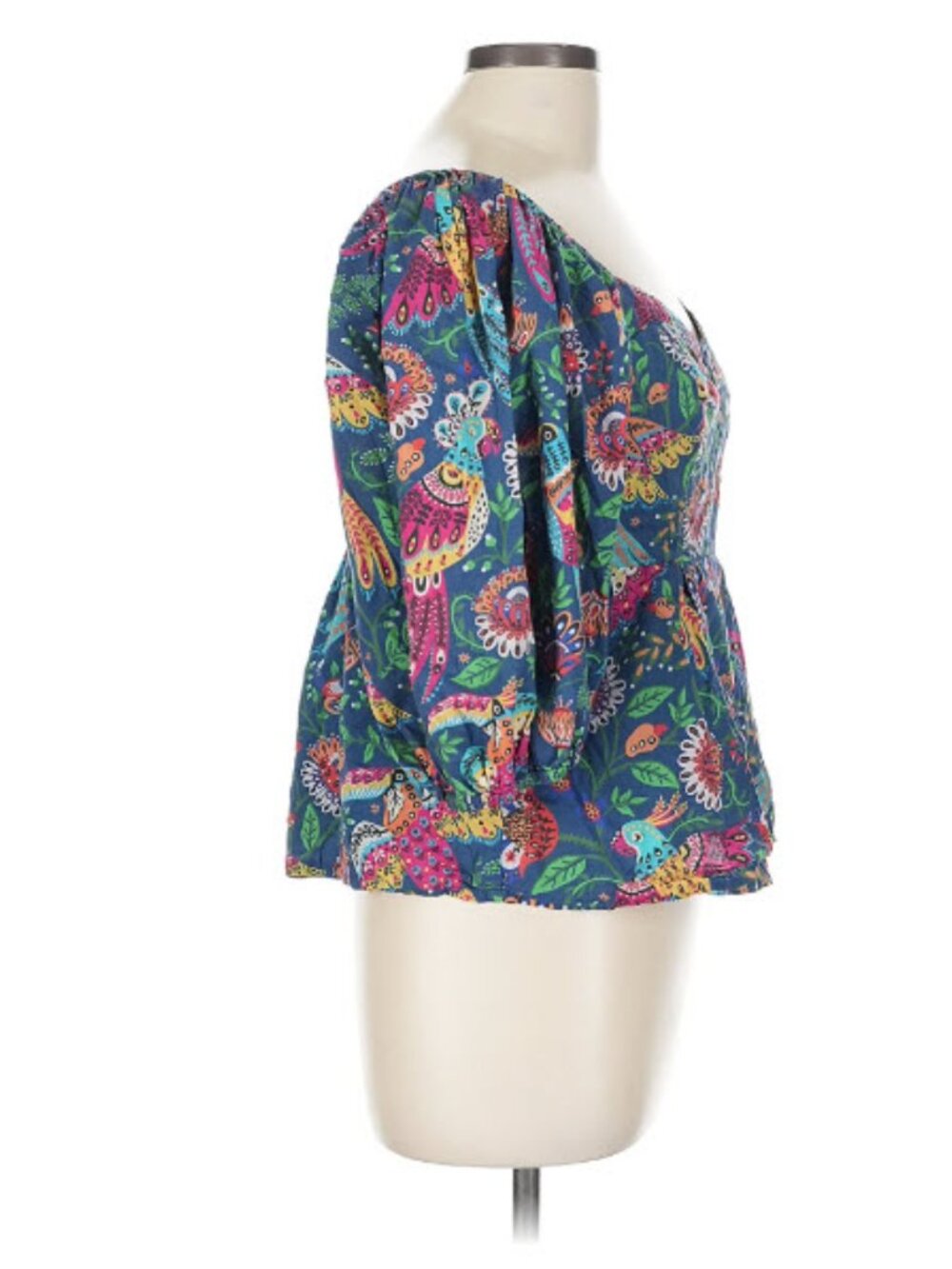 Farm Rio 3/4 sleeve top - Picture 3 of 6